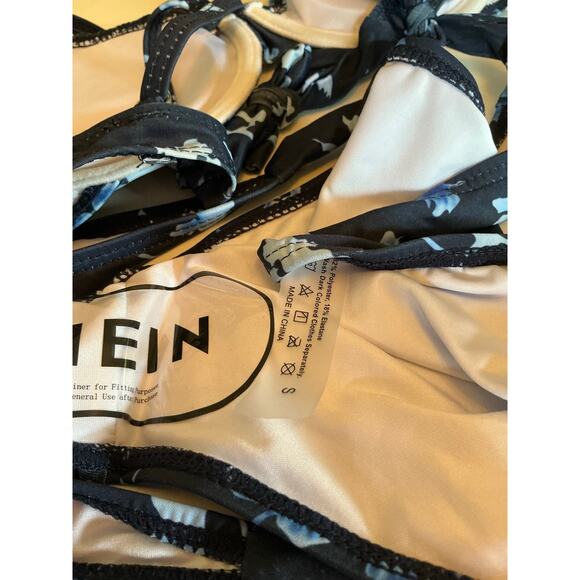 Shein Navy Blue Underwire Bikini - Stylish and Supportive - Picture 5 of 5